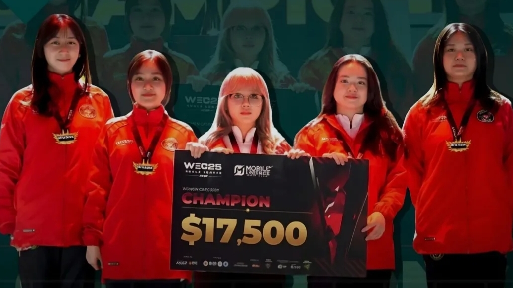 Timnas MLBB Putri Indonesia meraih gelar juara dunia IESF 2025