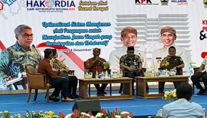 Hari Antikorupsi 2025, Ketua DPRD Jateng Tegaskan Transparansi Anggaran dan Perkuat Pengawasan