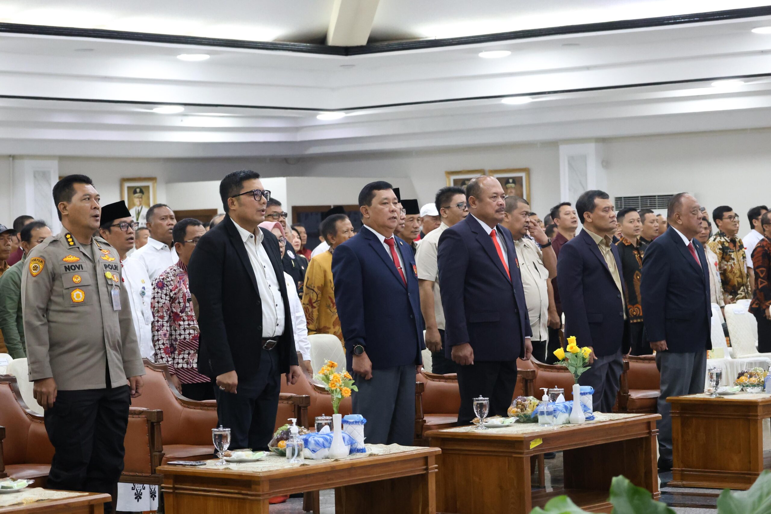 Wakil Ketua DPRD Mohammad Saleh (kedua dari kiri). (DPRD Jateng)