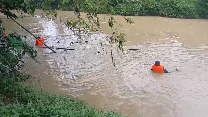pencarian santri tenggelam di sungai lusi blora