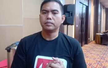 CEO Surya Group Holding Company, Muhammad Suryo saat jumpa pers di Gets Hotel Semarang. Minggu, 14 Desember 2025. (Yuni Esa Anugrah/beritajateng.tv)