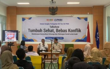 Talkshow Tumbuh Sehat, Bebas Konflik: Membangun Komunikasi Keluarga dan Dukungan Sosial untuk Anak di Aula PKBI Jawa Tengah. Senin, 15 Desember 2025. (Yuni Esa Anugrah/beritajateng.tv)