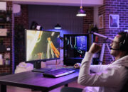 Ilustrasi pro player esport yang mengikuti turnamen amatir