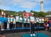 Harmoni Umat Beragama, Bank Jateng Dukung Jalan Sehat Hari Amal Bhakti Kemenag ke-80 di Wonogiri