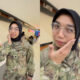 Kezia Syifa, wanita 20 tahun yang menempuh jalur militer di luar negeri. (Instagram/@bunda_kesidaa)