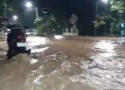 Sungai Plumbon Meluap, Jalan Pantura Sempat Lumpuh dan Rendam 3 Kelurahan