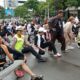Ratusan Pelajar SMP Tampilkan Flashmob Tari Jawa bersama Pepadi di CFD Semarang