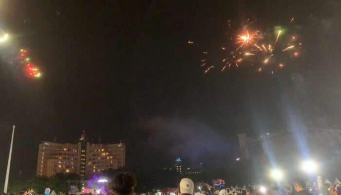 Pergantian Tahun Baru Kurang Meriah, Warga Semarang Harap Pesta Kembang Api Kembali Digelar