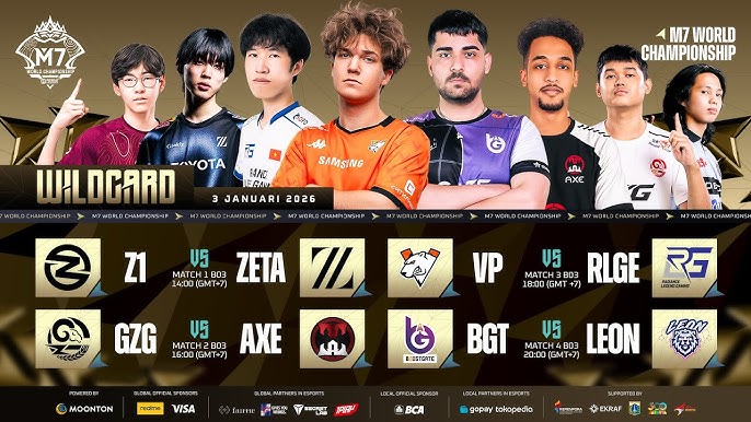 Wild Card M7 World Championship. (id-mpl.com/m7)