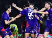 Gol Injury Time Persik Buyarkan Kemenangan Persib di Stadion Brawijaya