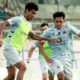 Pemain Madura United yang tengah melakukan latihan