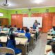 Suasana saat siswa TK PGRI 115 belajar di SDN Tugurejo 01 Semarang. (Yuni Esa Anugrah/beritajateng.tv)