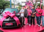 Karyawan Minimarket Asal Klaten Menang Mobil Listrik BYD dari BombasTri