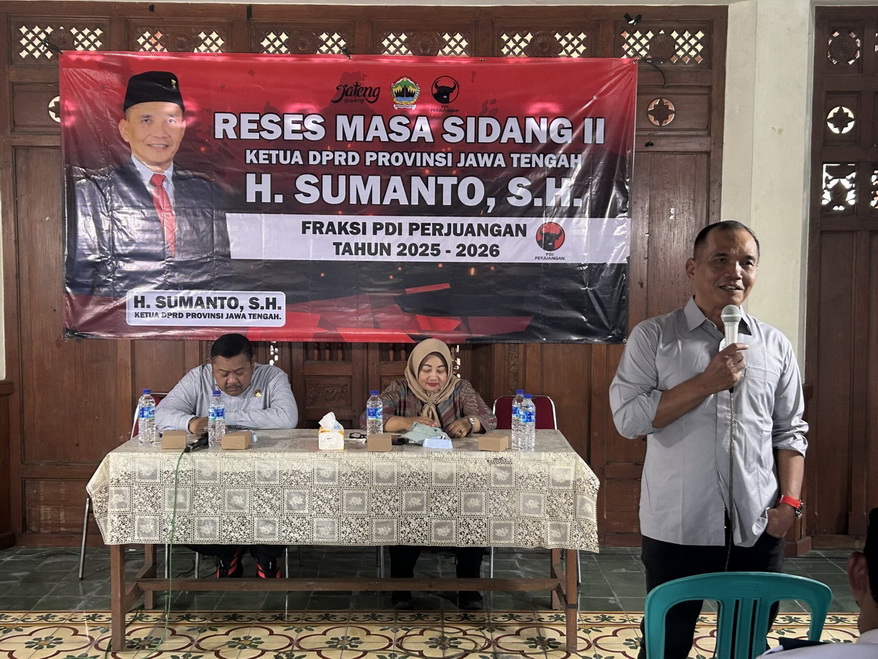 Ketua DPRD Jateng Sumanto
