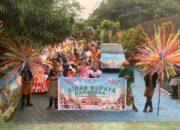 Kirab Budaya Ramadan SDN Gajahmungkur 02 Semarang, Siswa Pawai Gunungan Jajan-Kreasi Pakaian Adat Daur Ulang