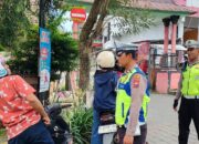 Respons Keluhan Warga, Satlantas Polres Salatiga Rutin Tindak Pelanggar Lawan Arus di Jalan Wolter Monginsidi