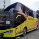 Bus Cahaya Trans, kasus kecelakaan yang menewaskan 16 orang di jalan Tol Krapyak - Semarang, Jawa Tengah. (Adher/beritajateng.tv)