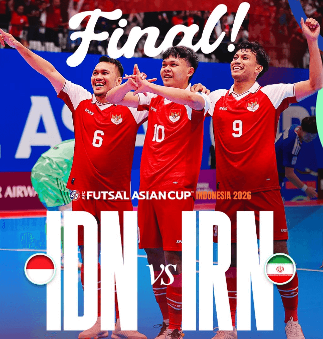 Timnas Futsal Indonesia VS Iran Final AFC Futsal