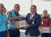 Safari Ramadan, Bandara Ahmad Yani Semarang Bagikan 1.000 Paket Sembako