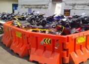 Razia Knalpot Brong di Salatiga, 116 Motor Disita dan Terancam “Lebaran” di Gudang Barang Bukti Polisi