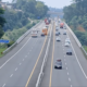 Peningkatan arus lalu lintas mulai terpantau di jalur tol Semarang- Solo, di wilayah Kabupaten Semarang, Sabtu 14 Maret 2026. (Bowo Pribadi/beritajateng.tv)