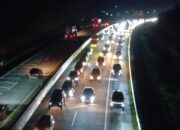Arus Balik Melonjak, Volume Kendaraan di Tol Semarang–Solo Tembus 3.000 Unit per Jam