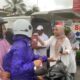 dprd semarang bagi-bagi makanan