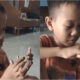 Foto Screenshot Dafa, bocah genius asal Bojonegoro Jawa Timur saat menunjukan komponen elektronik. (Heri/beritajateng.tv)