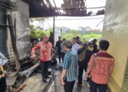 Kebakaran di Area Klitikan Pasar Waru, Hanguskan 3 Kios dan Gudang Onderdil
