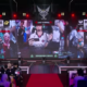 Onic Esports (kuning) melawan BTR dalam MPL ID Season 17 – Week 3. (YouTube/MPL Indonesia)