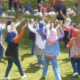 kegiatan Gathering HUT ke-9 dan Halal Bihalal Oncology Ken Saras Community (OKC) yang digelar di Kampoeng Kopi Banaran, Sabtu, 18 April 2026. (Bowo Pribadi/beritajateng.tv)