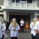 Komang Gede Irawadi Sekretaris Daerah Kabupaten Blora, saat pimpin apel pagi di Halaman Kantor Bupati Blora. (Heri/beritajateng.tv)