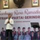 Ketua Fraksi Gerindra DPRD Jateng, Sudarsono saat memberikan sambutan dalam acara bersama media belum lama ini. (Yuni Esa Anugrah/beritajateng.tv)