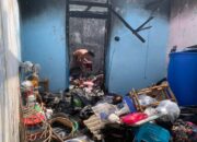Satu Kamar Kos Ludes Terbakar di Peterongan, Barang Elektronik Hangus Rugi Puluhan Juta