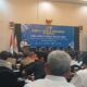 Wagub Jateng Taj Yasin Maemoen saat membuka acara Rakerprov KONI Jateng 2026 di Hotel Gracia Semarang. (Heri/beritajateng.tv)