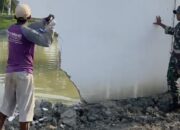 Kesenggol Alat Berat, Bangunan KDMP di Blora Retak