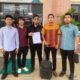 Tim kuasa hukum Bella Puspita Sari usai mengajukan Peninjauan Kembali (PK) ke Pengadilan Negeri Semarang. Selasa, 21 April 2026. (Yuni Esa Anugrah/beritajateng.tv)