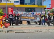 Cosplay Ayam Dalam Kandang, AFJ Gelar Aksi di Depan McDonald’s Pandanaran Semarang