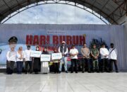 BPJS Ketenagakerjaan Klaten Serahkan Santunan kepada Ahli Waris Pekerja saat May Day 2026
