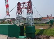 Jembatan Gantung Mangkang Wetan Rampung, Akses Warga Lancar Tak Perlu Naik Gethek Lagi