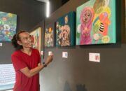Seniman Jogja Gelar Pameran Episentrum di Semarang, Ekspresi Batin via Lukisan Anabul Cerah