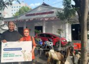 Sambut Idul Adha, Hotel Ciputra Semarang Serahkan Dua Kambing Kurban ke Polsek dan Kelurahan