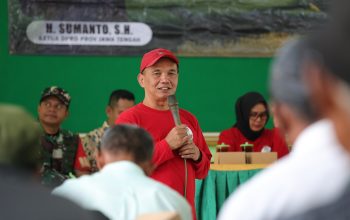 Ketua DPRD Jateng Sumanto Beberkan Bisnis Kangkung Puluhan Juta