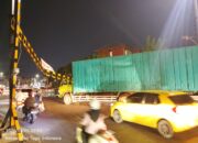 Lagi, Portal Jrakah Patah Ditabrak Truk Tronton Berkecepatan Tinggi, Sopir Jalani Tes Urine