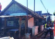 Rumah Warga Bergas Kidul Nyaris Ludes Terbakar Saat Ditinggal ke Pasar, Diduga Akibat Korsleting Listrik