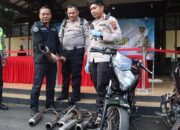 Polres Salatiga Musnahkan 74 Knalpot Brong, Tegaskan Tak Ada Ruang bagi Pelanggar