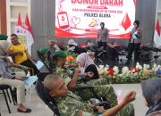 Hari Bhayangkara ke-80, Polres Blora dan PMI Kumpulkan 121 Kantong Darah untuk Bantu Warga