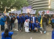 Ada Kostum Pocong di Aksi, PMII Jateng Sindir Matinya Penegakan Hukum dan Pemerintahan Indonesia
