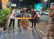 Satpol PP Sikat Kafe yang Kuasai Trotoar di Blok GM Semarang, Meja-Kursi Bakal Disita Jika Nekat