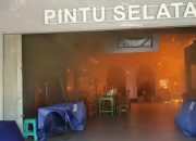 Detik-detik Kebakaran Pasmod BSB Semarang, Api Diduga Dipicu Kebocoran Gas di Warung Soto